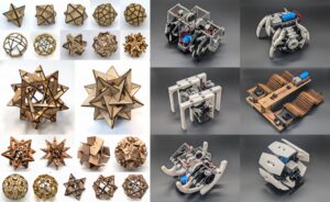 多面体パズルと小型移動ロボット